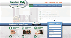Desktop Screenshot of houston-katy-appliance-repair.com